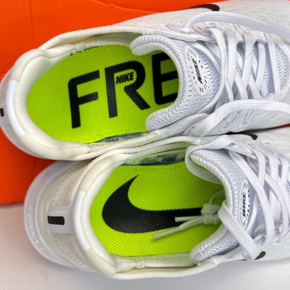 Nike Womens Free RN 2018 White/Black Running Shoes Sz 9 New with Box! 942837-100 - Picture 13 of 16